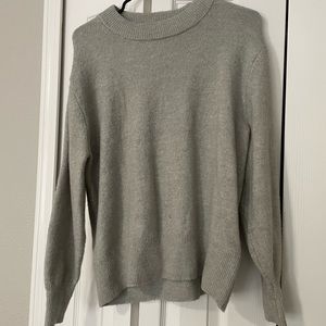 Gray sweater